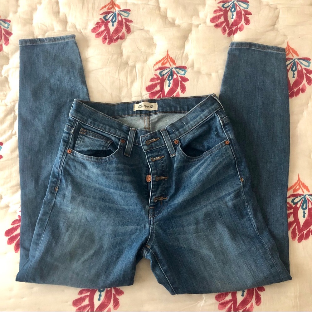 Madewell High-Waisted Skinny Jeans